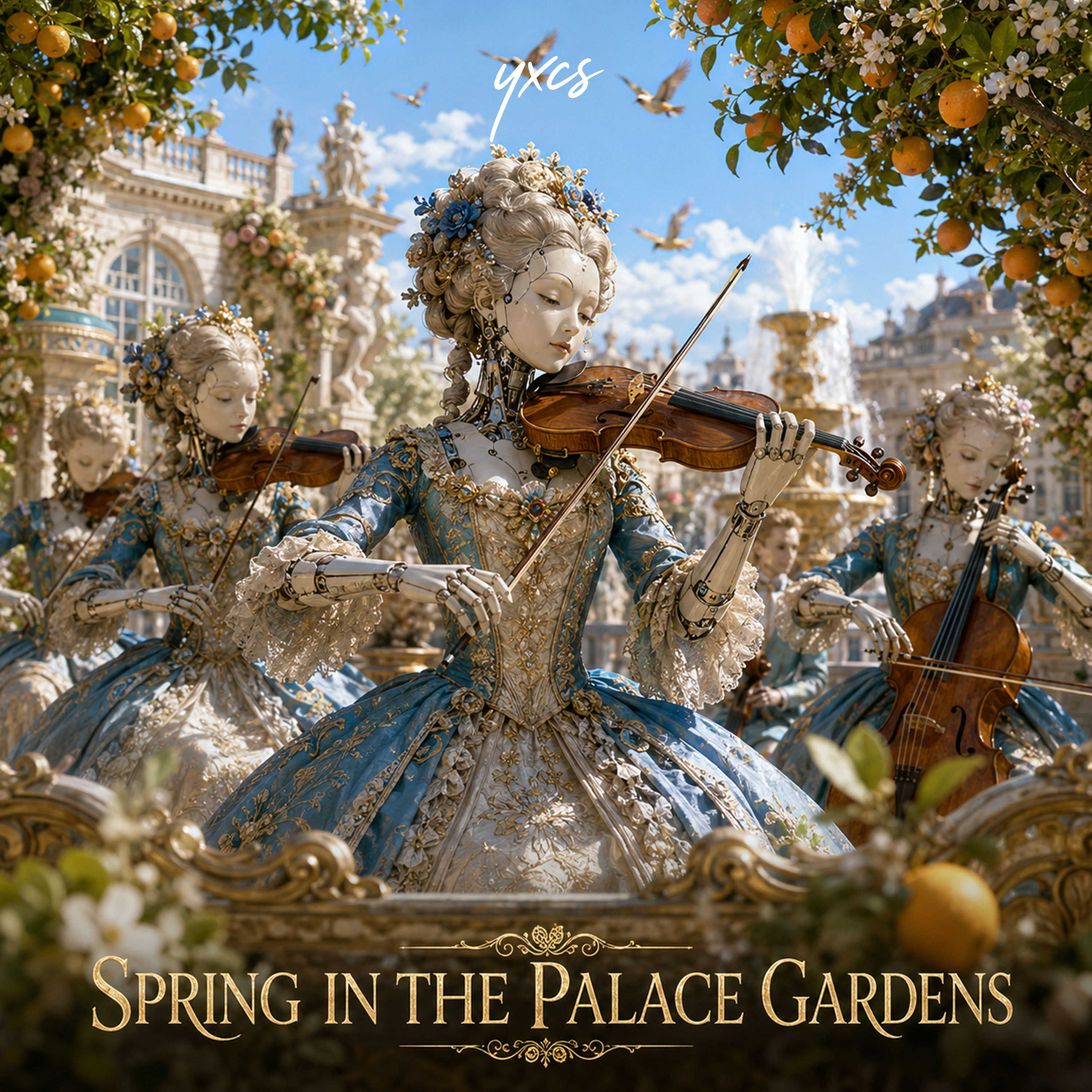 Spring in the Palace Gardens